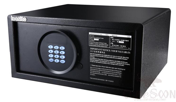 Painted steel safe-Size: L42 × W37 × H20cm