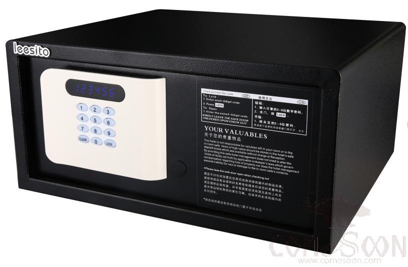 Painted steel safe-Size: L42 × W37 × H20cm