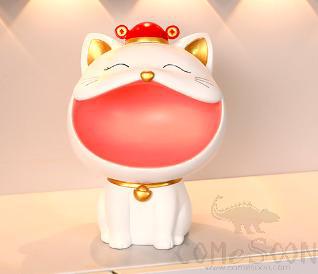 Cat Candy Holder, Resin, White, 18.5*16*26cm