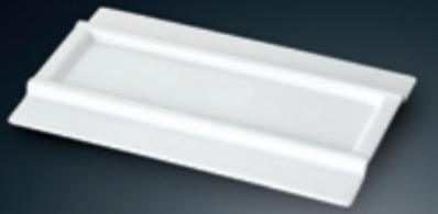 Double Line White Tableware YYline Series- Plate 16&quot;