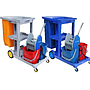 Multipurpose Cleaning Trolley , Public Area Housekeeping Trolley