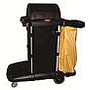 Multipurpose Cleaning Trolley With Cover , Public Area Housekeeping Trolley