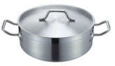 Sauce Pot (04)low body pot w/compound bottom 120*50