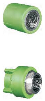Female Thread Adapter-Green DN20×3/4″