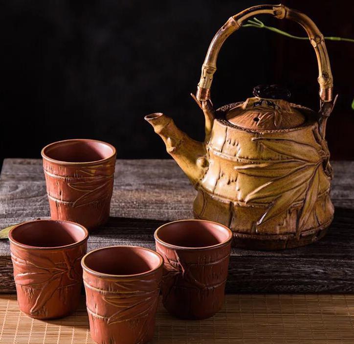 Chinese Pottery Series-Teapot Set 