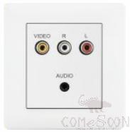 AV audio interface+audio socket