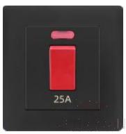 25A switch with indicator light