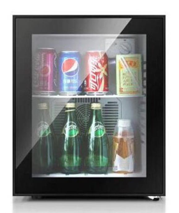48L Semi-Conductor Minibar  Fridge （Glass Door）