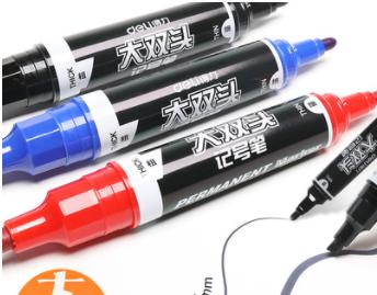 Whiteboard pen-Double-headed writing