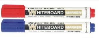 Whiteboard pen-red, blue