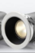 Wall washer-6000k-black cup 5W opening 55mm-High-end configuration