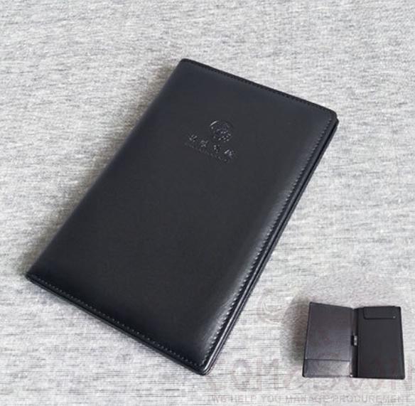 Cash Wallet,Black Pu Leather,140*240*25mm