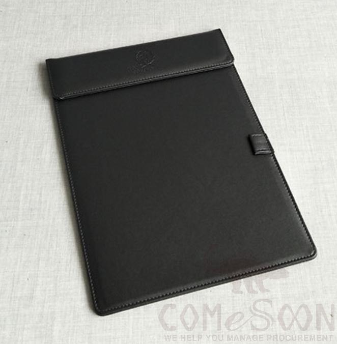 Note Pad Holder,Black Pu Leather,320*240*50mm