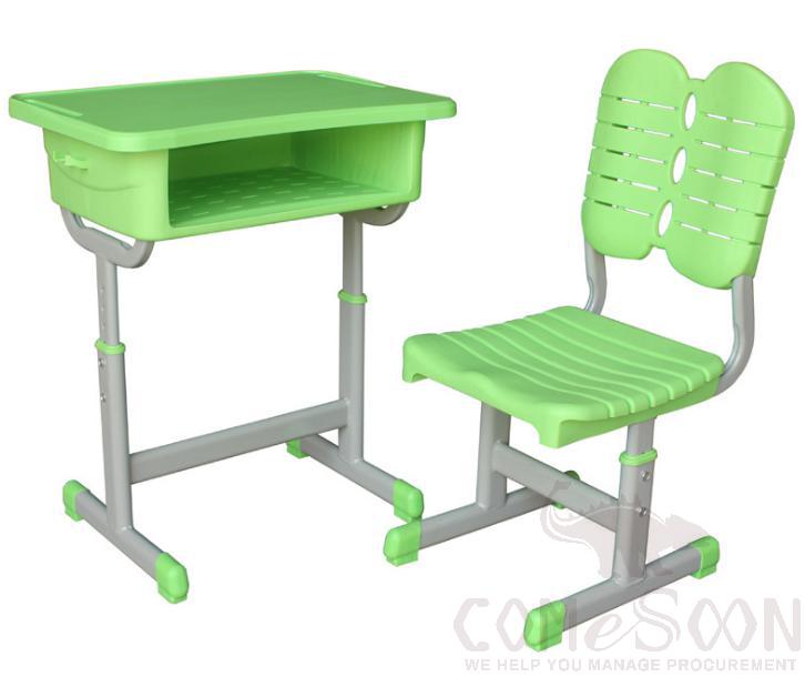 School Desks And Chairs,Bs Injection + Pp Plastic++Iron