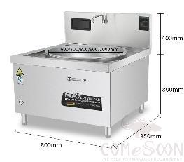 Chinese Cooking Range L1200*W1250*H（800+400）mm, 30KW/380kw