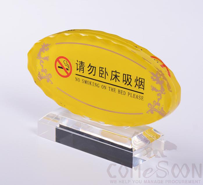 No Smoking Sign-Acrylic,100-120mm