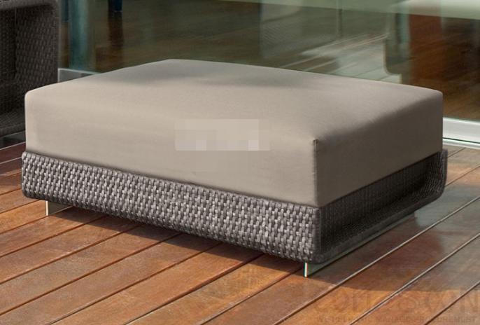 Outdoor rattan pedal,high density sponge