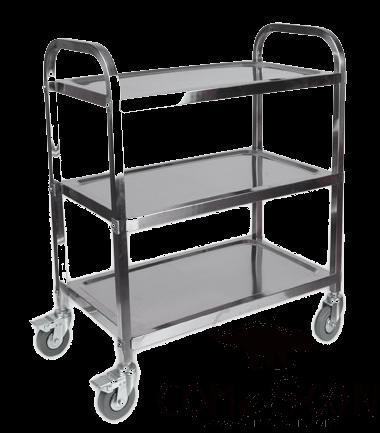 Large Stainless Steel Dining Car
L96.5*W50*H89.5