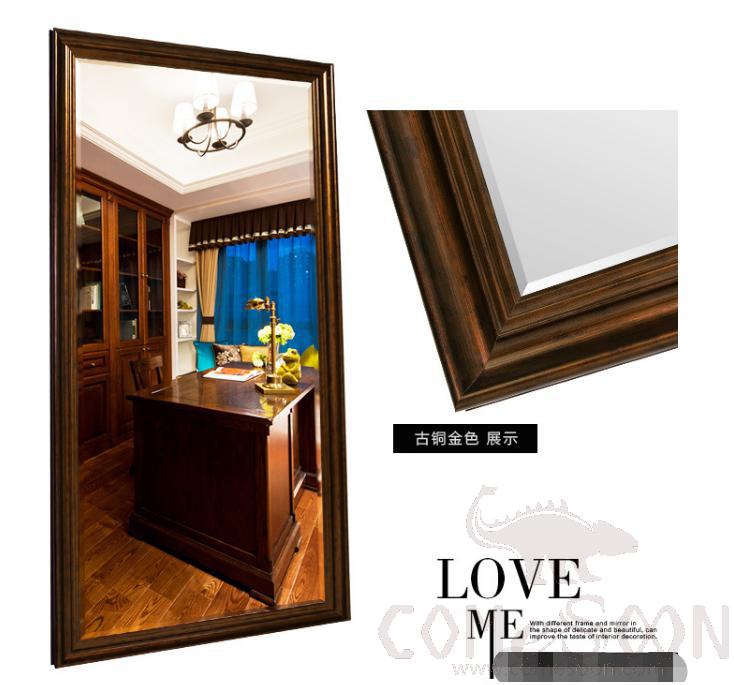 Wall Mirror-Bronze Gold-500mm*1500mm