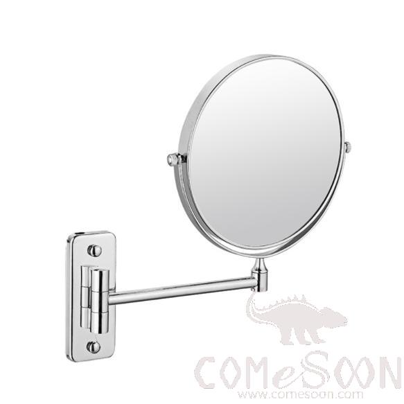 Makeup Mirror-W/O Led / Double-Sided Mirror - Silver  - 6 inch (20cm) Single - Copper + SUS304 + zinc alloy