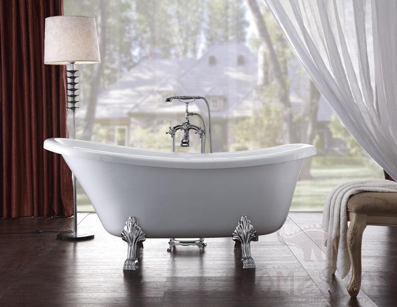 Classical Bathtub - Acrylic with Fiber Glass - 1700×800×770mm