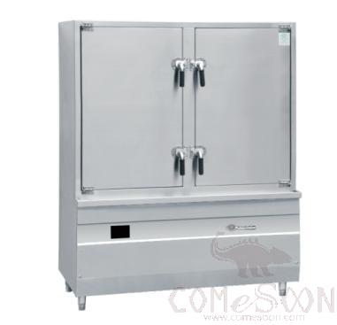 Double-door Electric Rice Steaming Cart L1500*W1050*H1850mm, 27kW