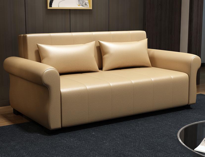 Sofa bed-microfiber leather-Sofa:130*95*85cm Bed:100*195cm