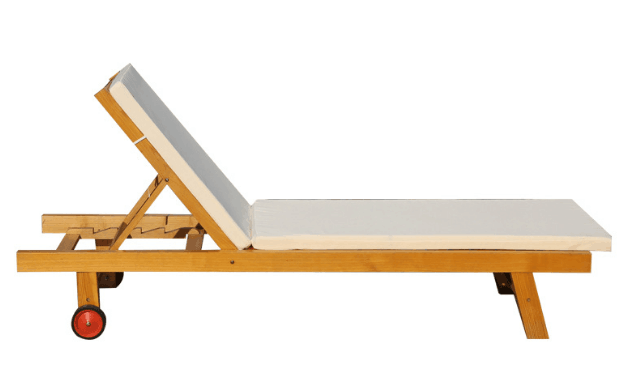 Sun loungers-Solid wood