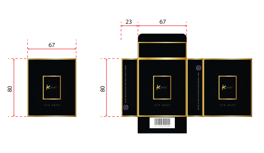 Sample - Eye drop box
