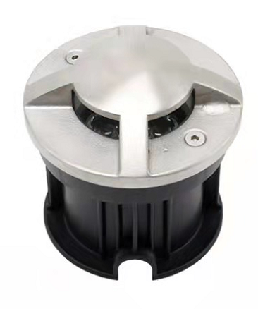 LED Round recessed Floor light-4 Side(Stainless steel)