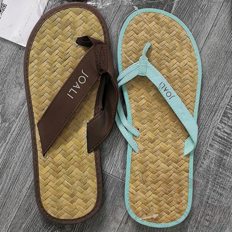Flip Flop Raffia Female 24cm-Blue