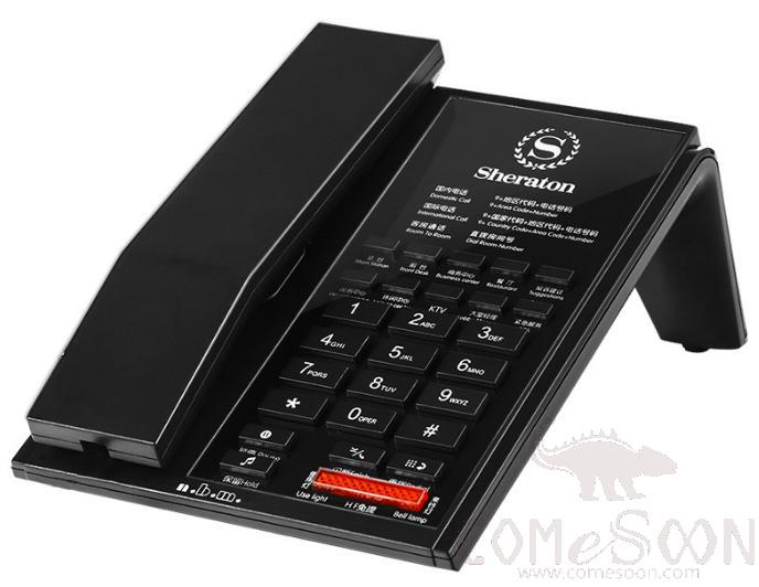 Special telephone for Star Hotel - Black - A1
