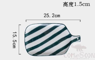 Ceramic Plate Green