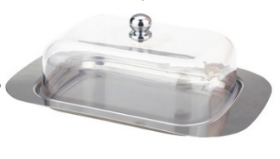 Butter Dish Plastic Cover, L18.5*W12.2*H6.5cm
