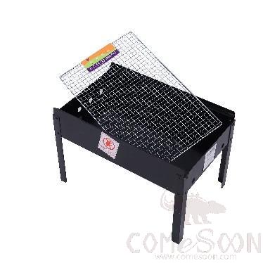 BBQ grill M-sized Black