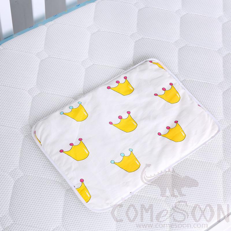 Baby Waterproof Changing Pad，Cotton + TPU，35*60 CM