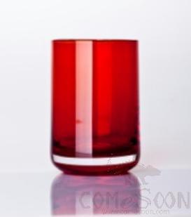 Crystalline 340ML Red Height Water Cup