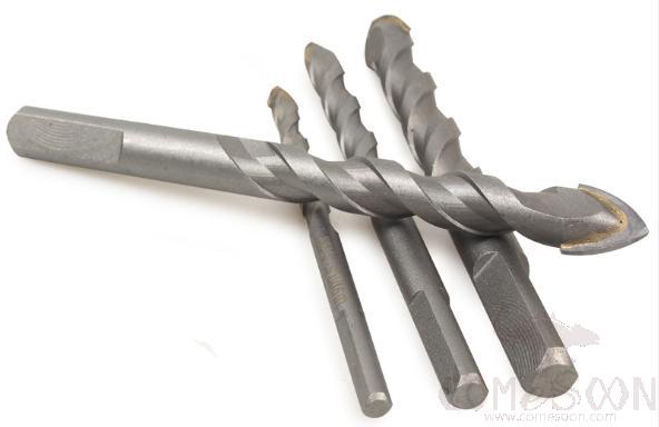 Triangular Shank Triangle Head Ceramic Tile Twist Drill Bit 12mm，Hard Alloy Steel