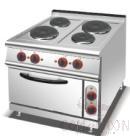 Electric 4-Hot-Plate Cooker with Oven, Dimension:L700*W750*H920mm, Oven Dimension:560*700*270mm