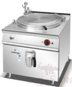 Electric Indirect Jacketed Boiling Pan, Dimesnion:L800*W900*H920mm,      Volts:380V