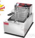 1-Tank 1-Basket Electric Fryer, Dimension:L285*W450*H310mm                                                                                                                                                          , Capacity:6L