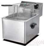 1-Tank 1-Basket Electric Fryer, Dimension: L310*W410*H340mm, Capacity:8L