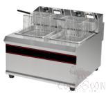 2-Tank 2-Basket Electric Fryer, Dimension:L600*W600*H450mm, Capacity:16L