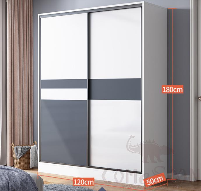 Simple wardrobe-120*50*180cm