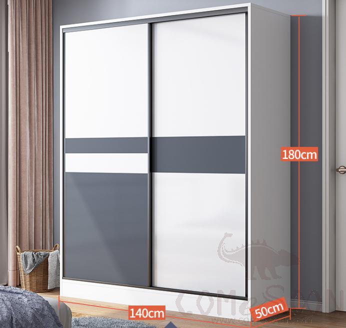 Simple wardrobe-140*50*180cm
