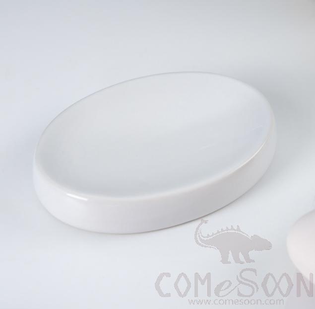 Ceramic Soap Dish-
13.5*9.5*2.5cm