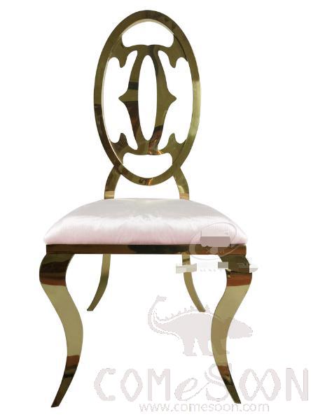 Stainless steel banquet chair-45*48*101cm
