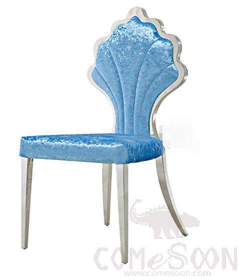 Stainless steel banquet chair-48*55*112cm