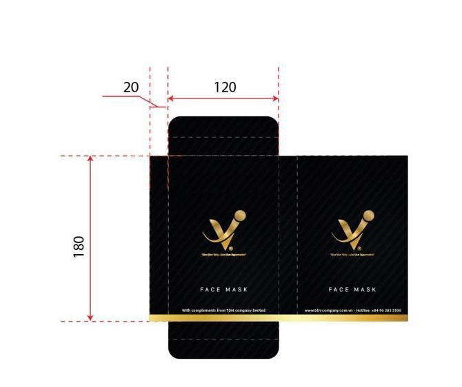 【MOQ:2000】Mask packaging 