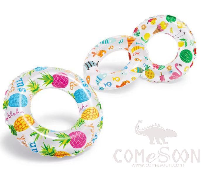 Swimming ring -PVC- inflated